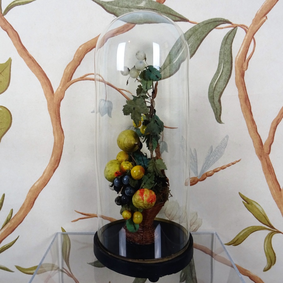 Victorian Still Life of Fruits under a glass Dome (19).JPG